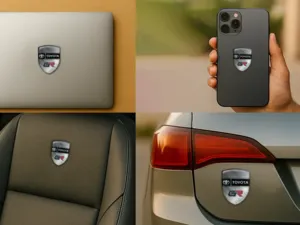 Toyota Adesivi Vetri Auto Personalizzati Max Pro Stile